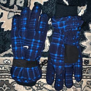 Nike Blue Kid’s Snow Gloves